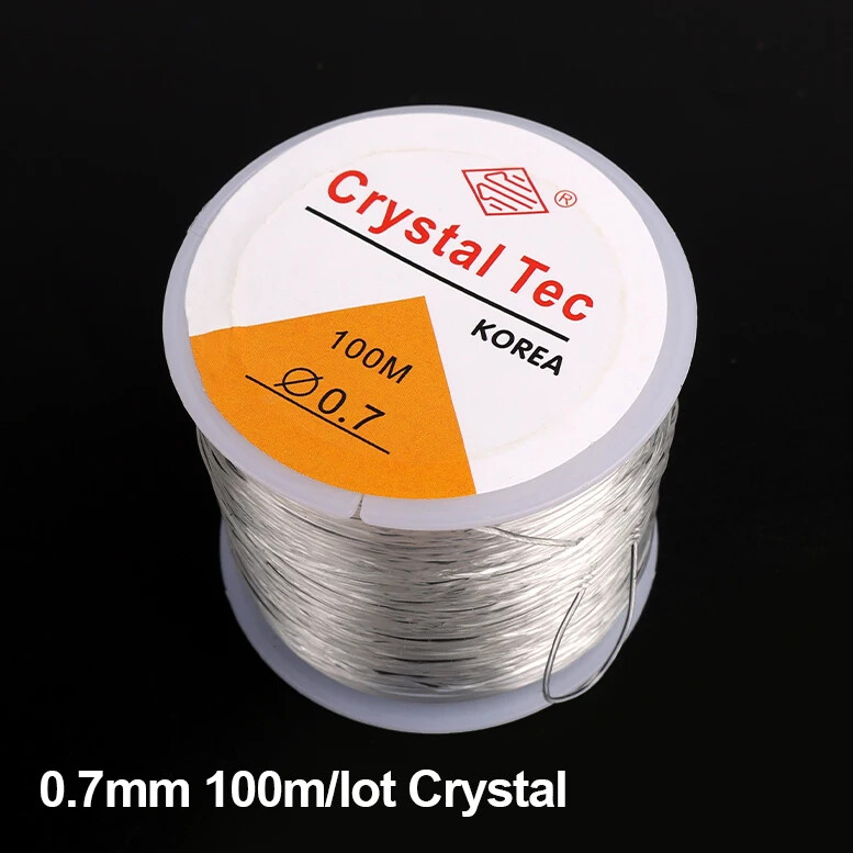 Strong Elastic Crystal Beading Thread Cord Jewelry Making Stretchable Thickness