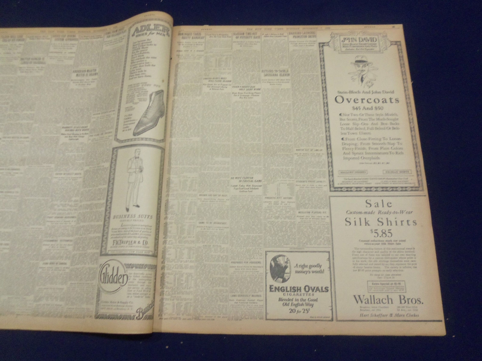 1922 NOVEMBER 7 NEW YORK TIMES- OPPOSING LEADERS FORECAST VICTORY TODAY -NT 8420