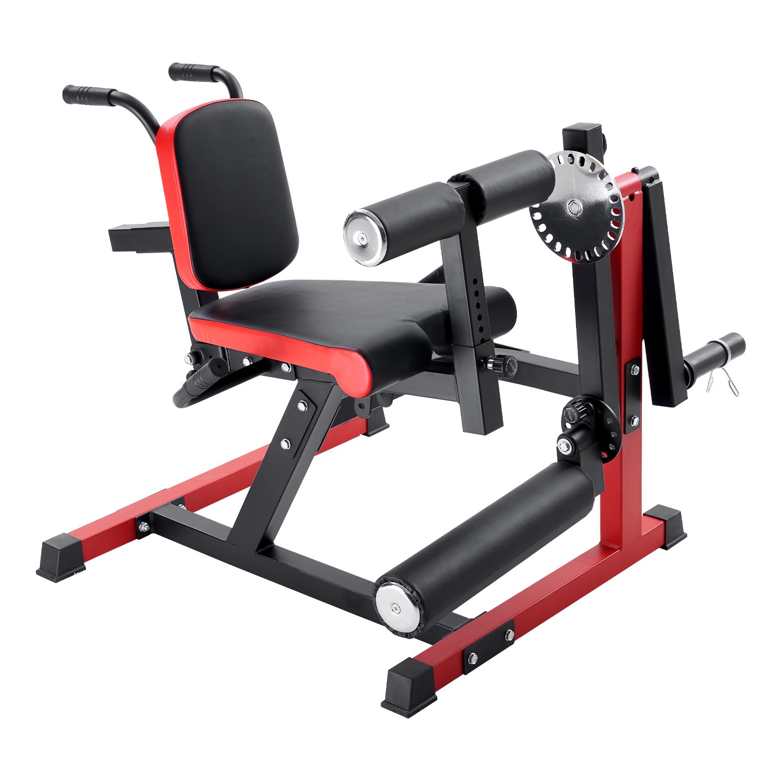 Uimoso Seated Leg Curl and Extension Machine for Thighs, Supports Up to 550 lbs