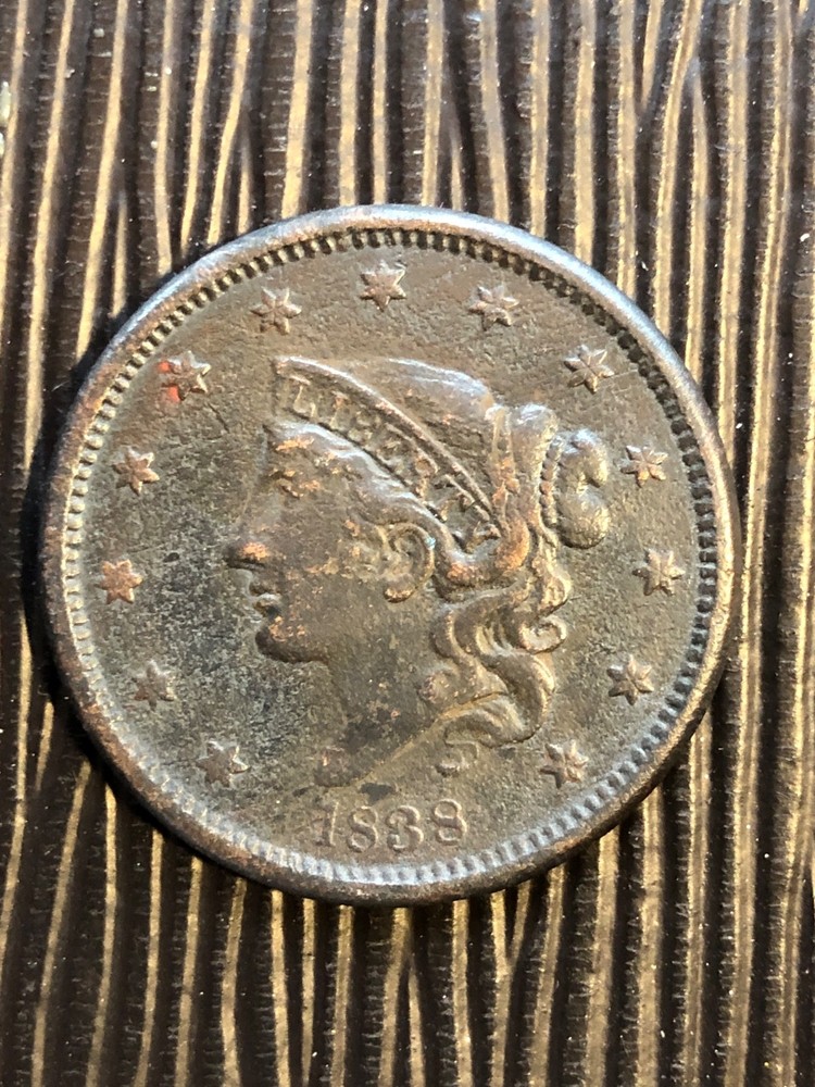1838 Large Cent