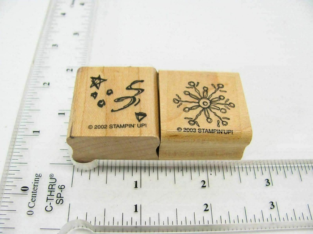 Snowflakes Rubber Stamp - Stamp Set A586