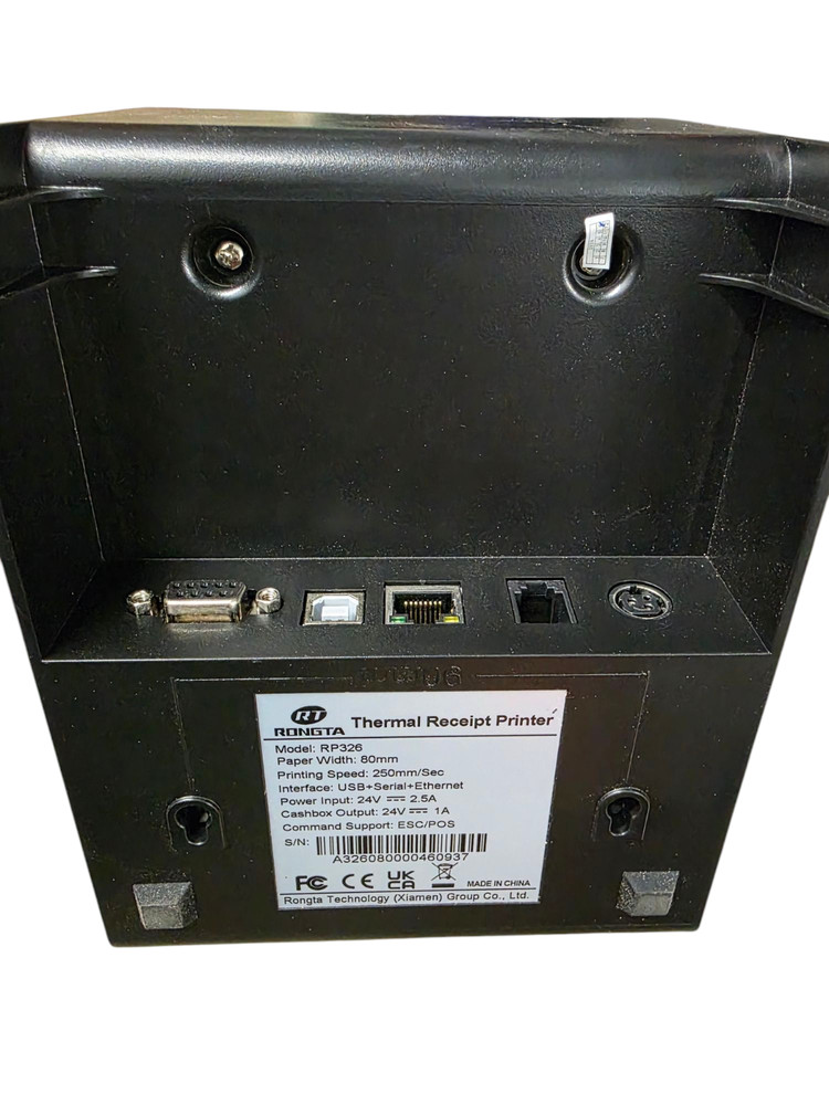 Rongta POS Printer, 80mm USB Thermal Receipt Printer, Restaurant Kitchen Printer