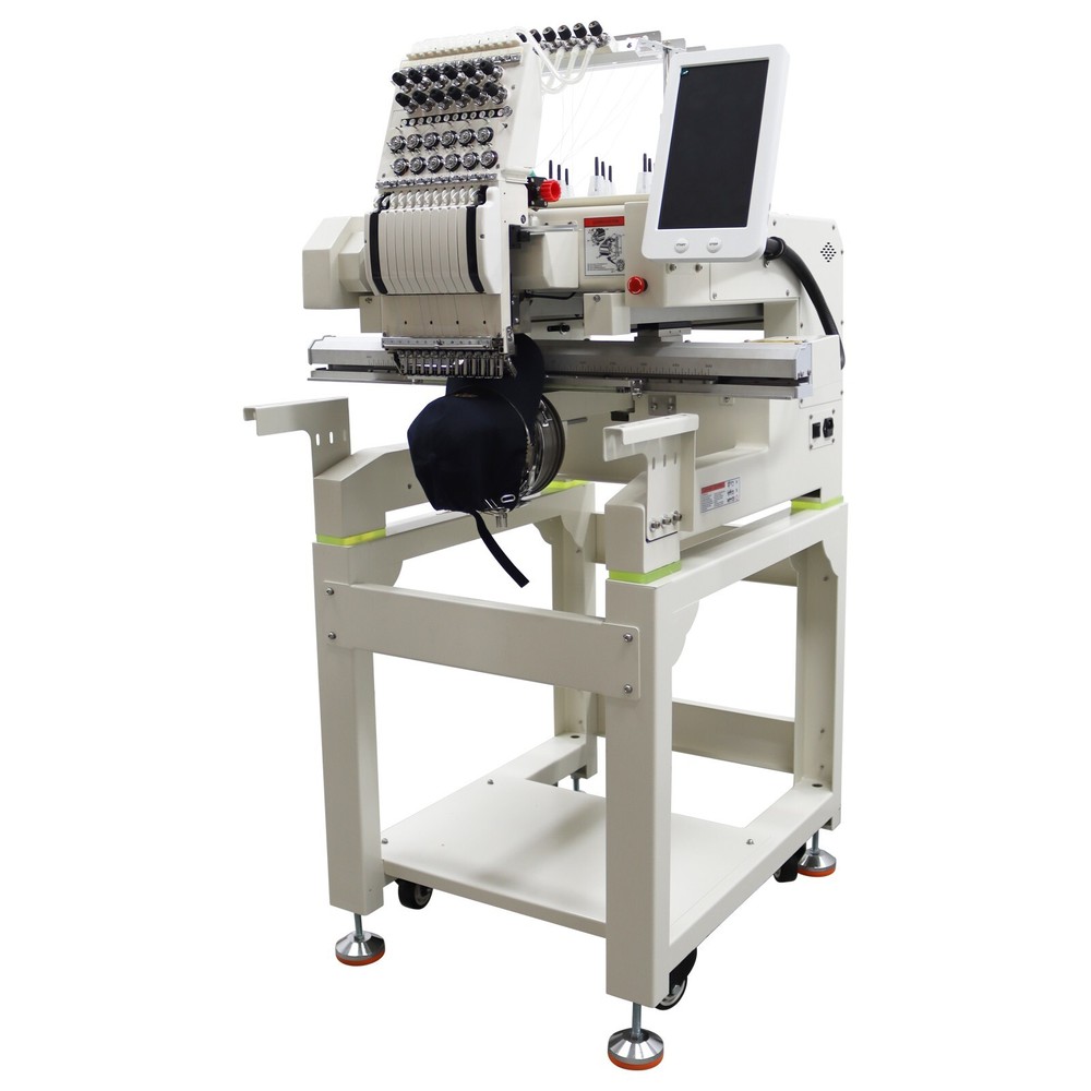 Commercial Computer Embroider Machine Single-head 12 Needle Automatic Embroidery