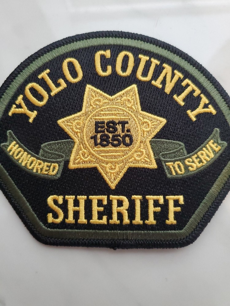 Yolo County Sheriff Patch California