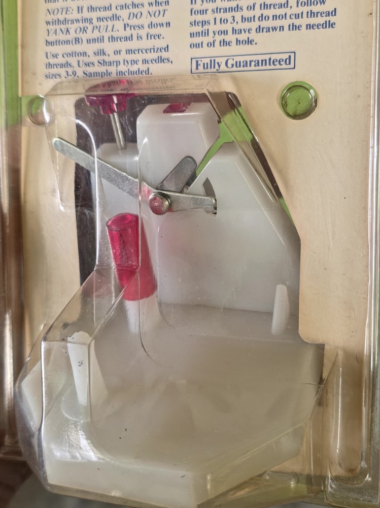 Vintage Thread-a Matic Sewing Automatic Needle Threader New in Packaging