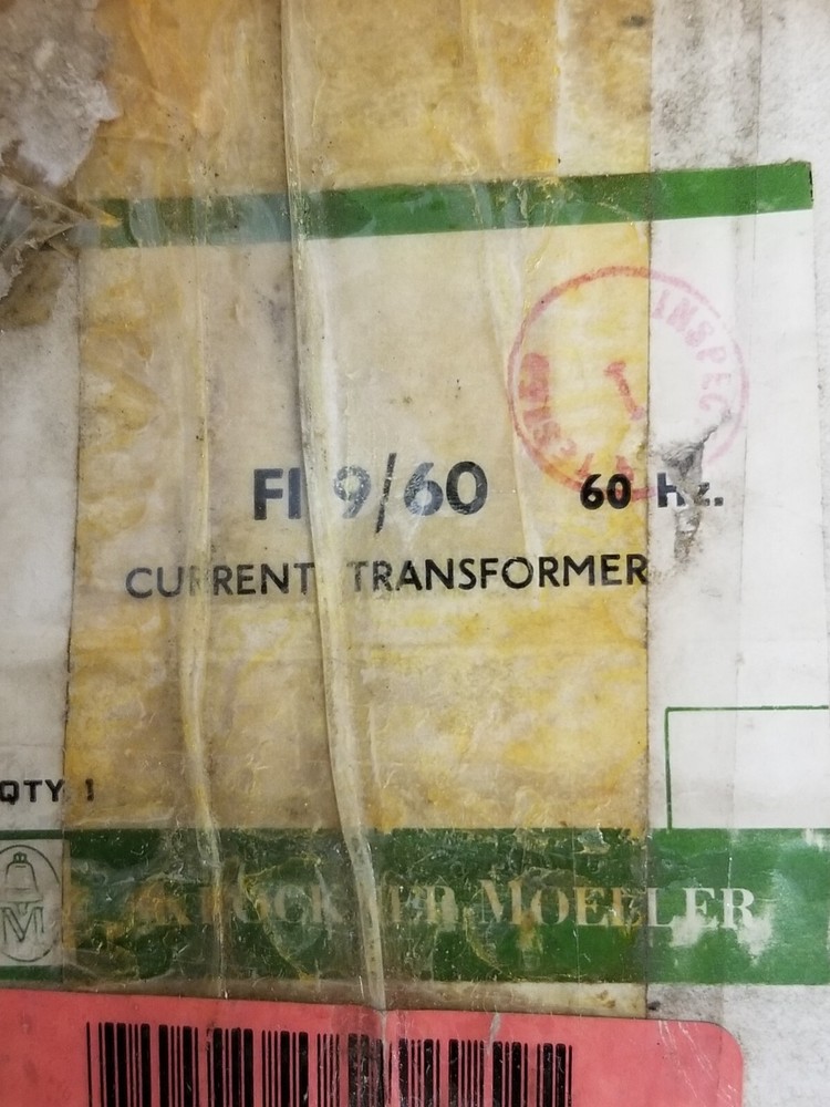 Klockner-Moeller FI9/60 Current Transformer 6.5va