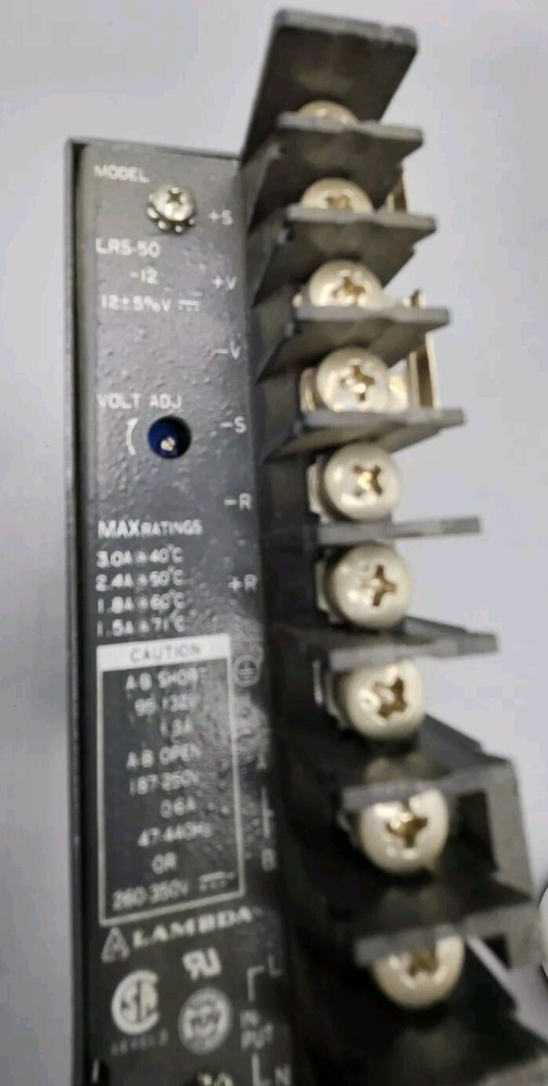 LAMBDA LRS-50 POWER SUPPLY - Untested