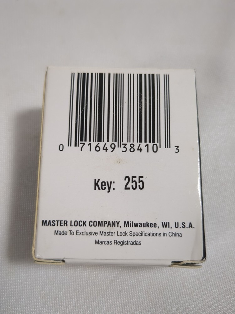 Master Lock 500KA Padlock w/Key And Box