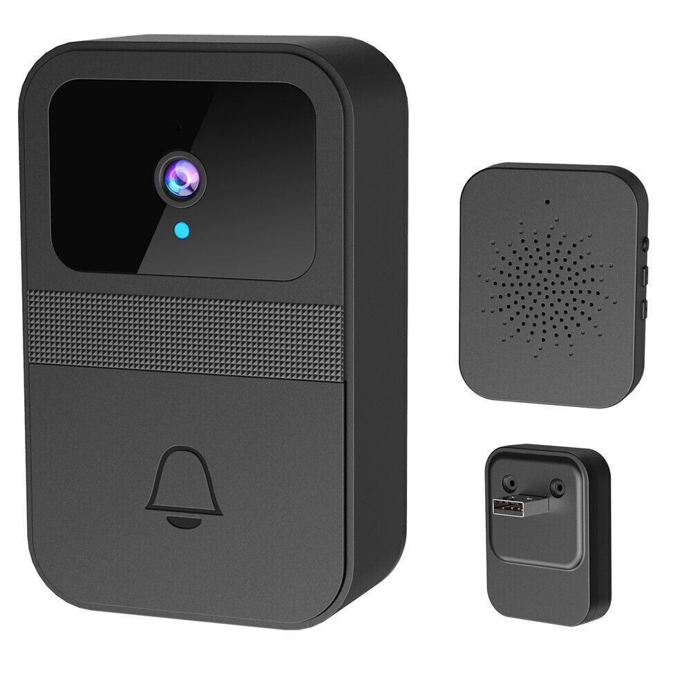 Smart Doorbell with Wireless Intercom WiFi Video Security Camera Night Vision