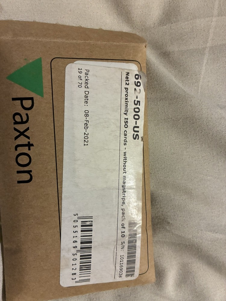 2 x Paxton Proximity P50 Mullion Reader 345-220-US