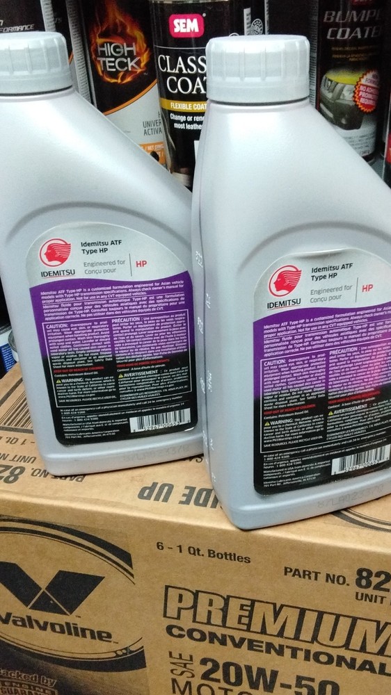 (6 Pack) Idemitsu Automatic Transmission Fluid ATF Type HP for Subaru QT