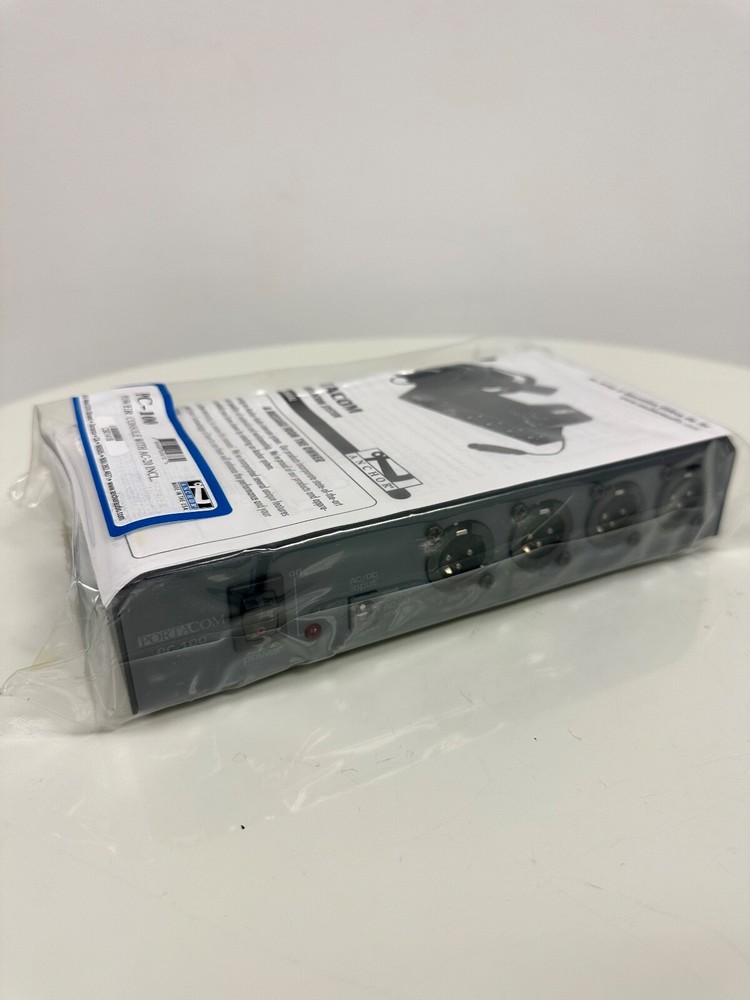Anchor PortaCom COM-60FC-S 6 Single-Sided Headset Wired Intercom System / NEW