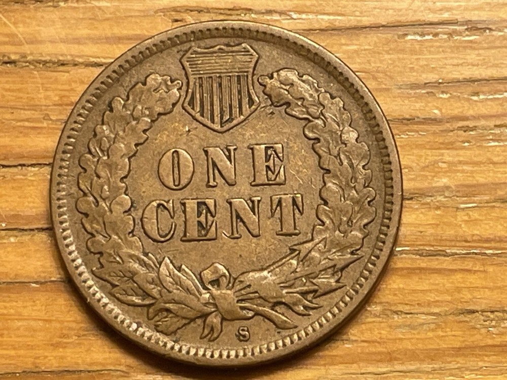1908-S INDIAN HEAD Cent, Very Fine