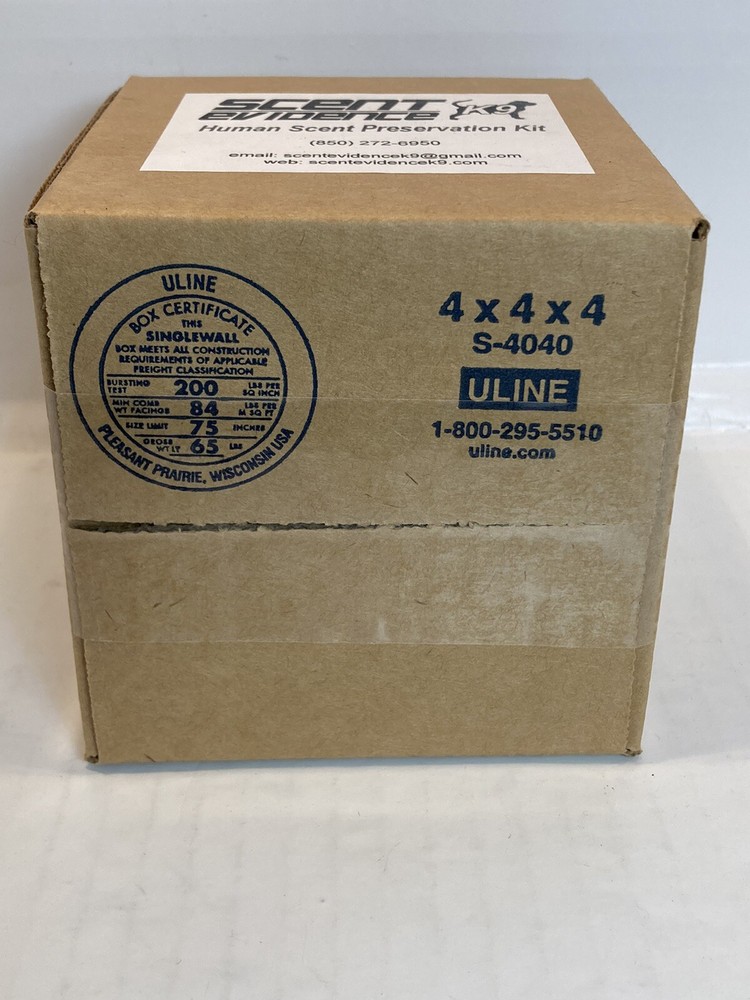 K 9 Scent Evidence kit.