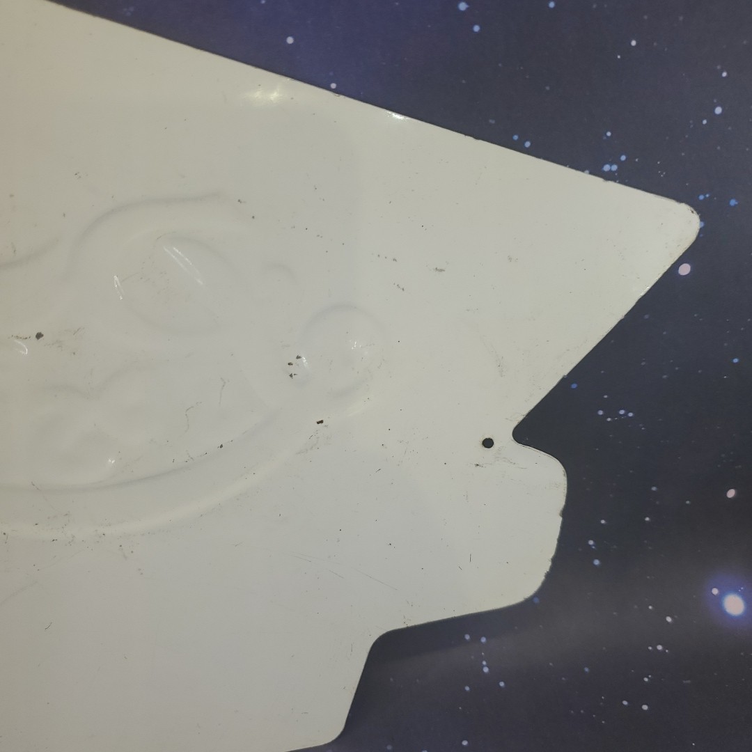 RARE Pepsi Cola Diecut Embossed Metal Sign 100th Anniversary New Bern NC 1998