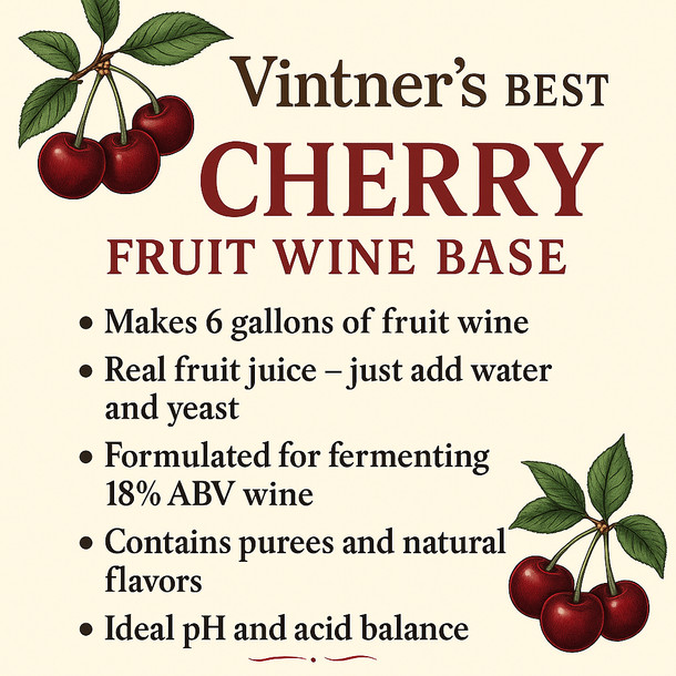 LD Carlson Vintner's Best Cherry Fruit Wine Base