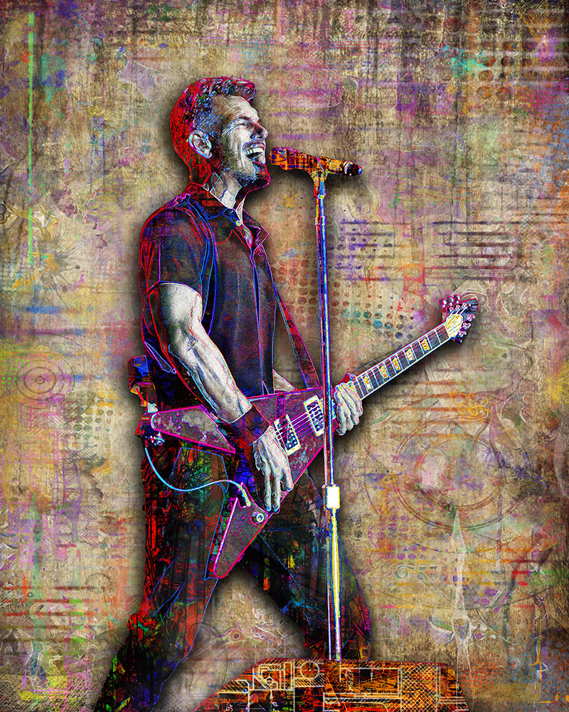 Nick Hexum of 311 Poster 16x20in Nick Hexum 311 Tribute Free Shipping US