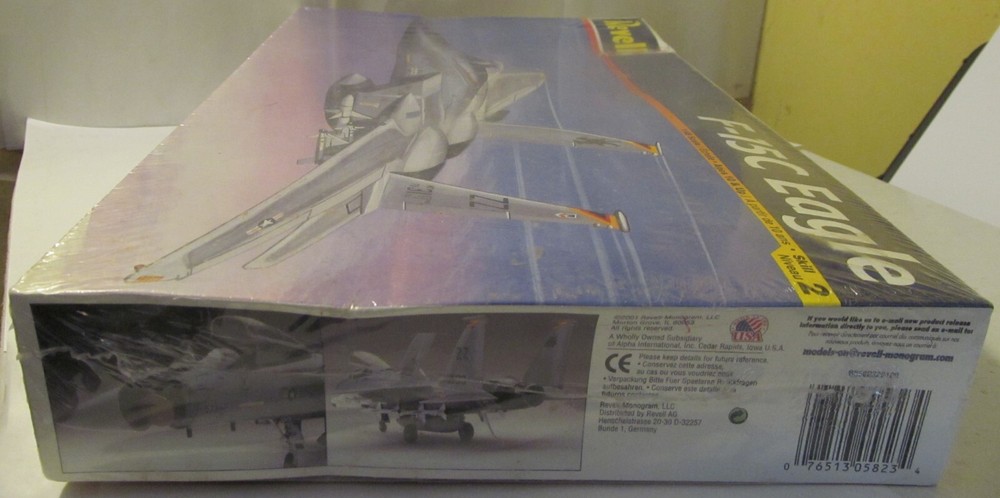 Revell Monogram F-15C Eagle Model Kit 85-5823 2001