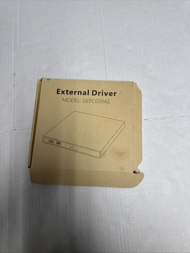 External Drive Model GEPC039AS New in Box