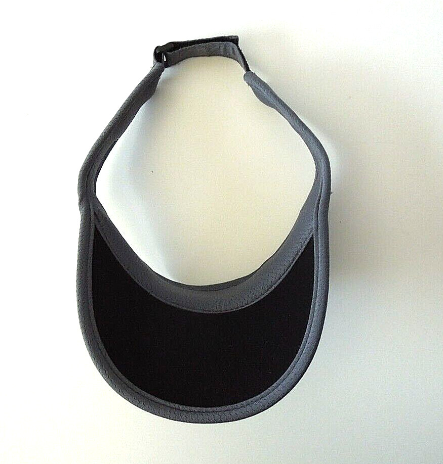 gray visor - one size fits most - mountain logo
