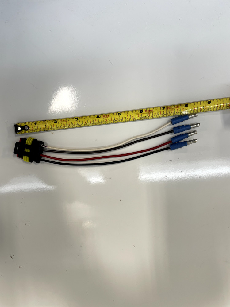 Grote 4 Pin Hard Shell Connector Pigtail