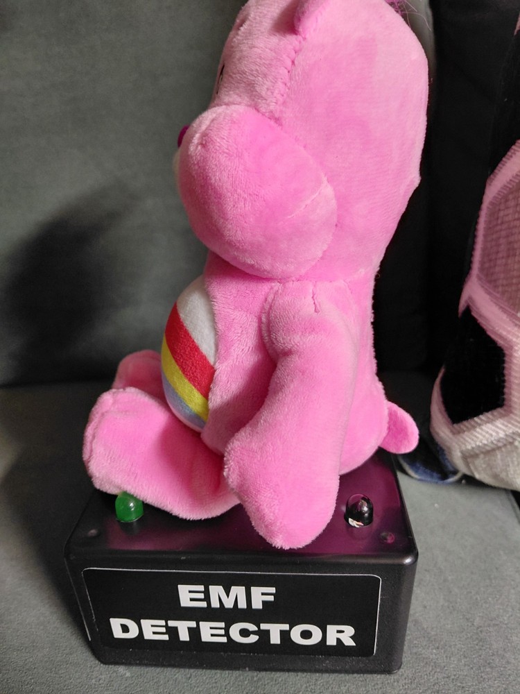 Pink Bear EMF Detector for Ghost Hunting