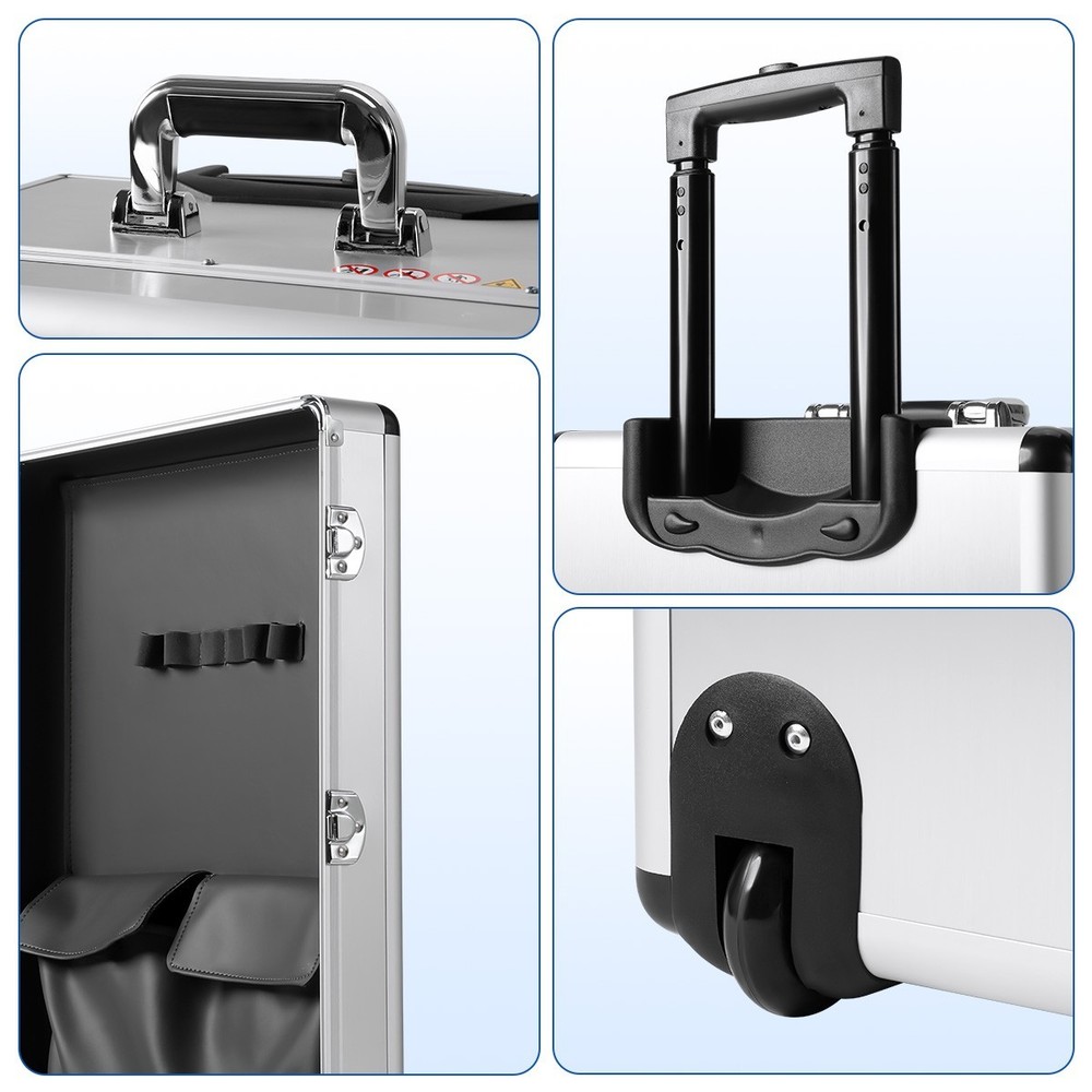 Portable Dental Delivery Mobile Unit Air Compressor Light Curing Suction System