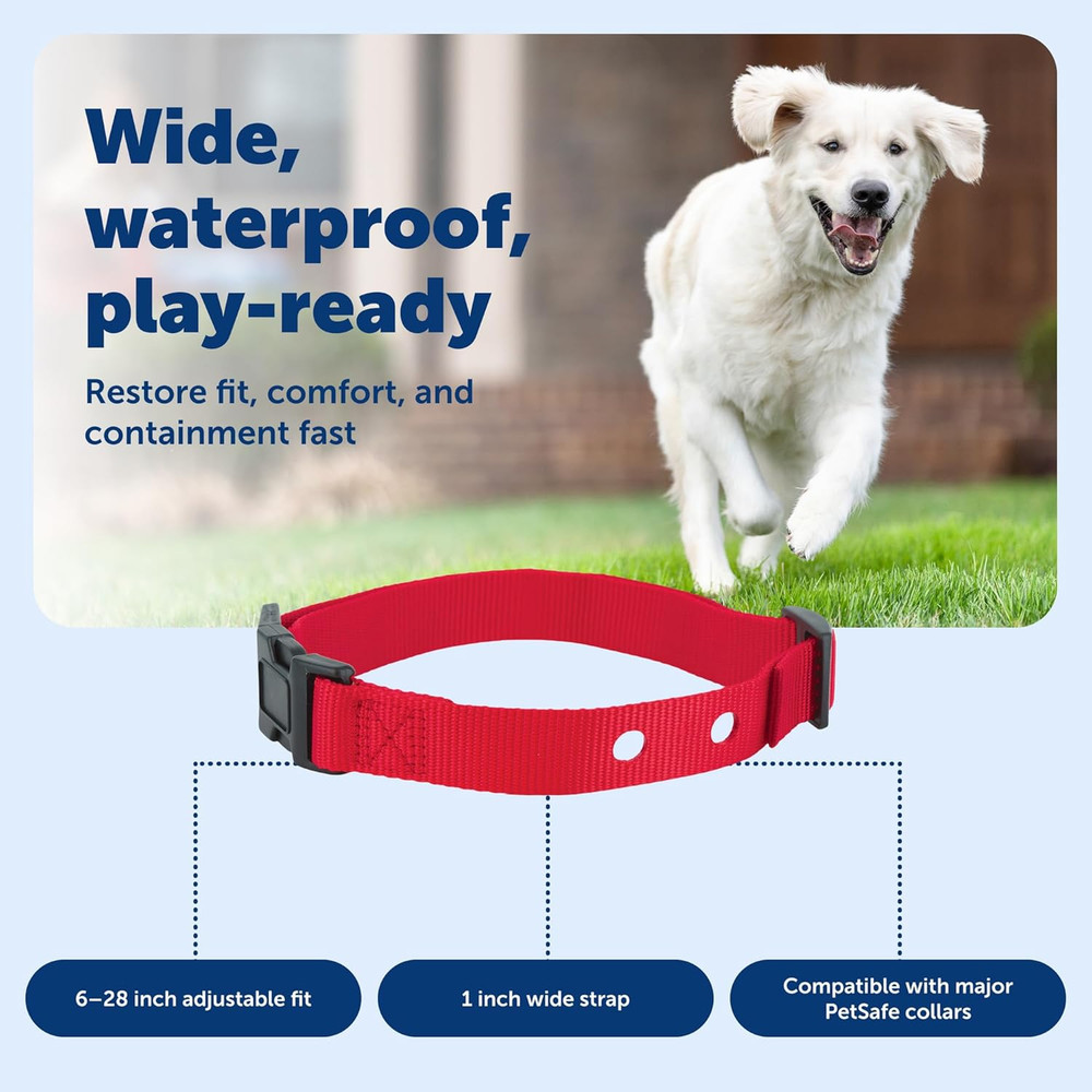 Petsafe Replacement Collar Strap with 2 Holes - Adjustable Design for In-Ground