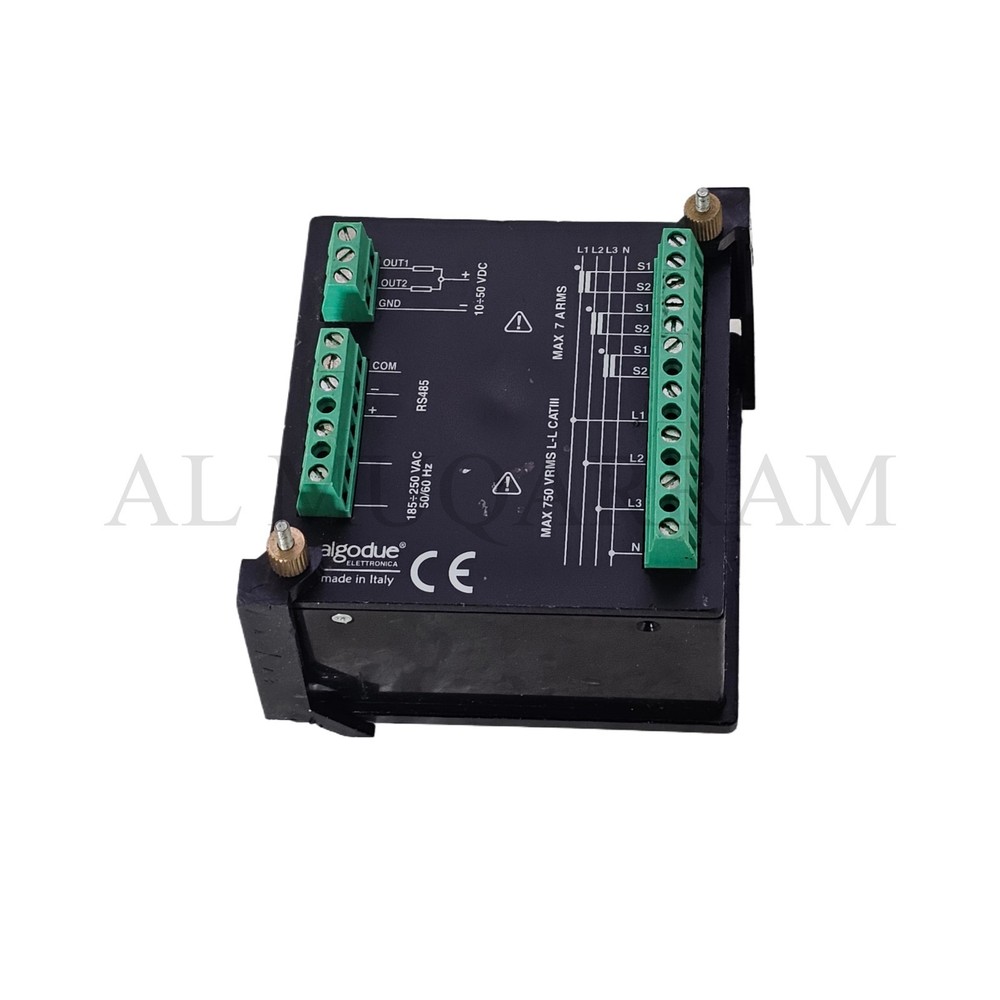 Algodue UPM307 Multifunction Power Meter | Code ALLAUCB5X3X2XX0 | MODBUS RS485