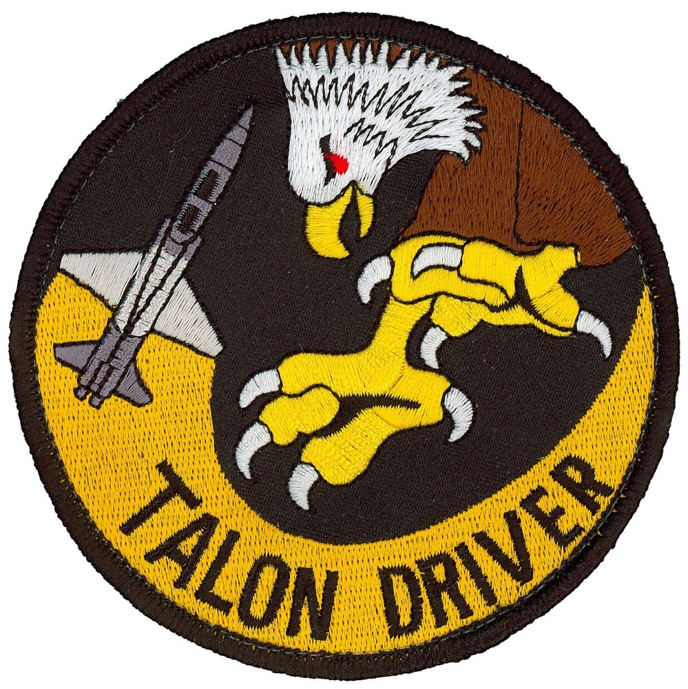 USAF 90th FLYING TRAINING SQUADRON PATCH - T-38 TALON DRIVER