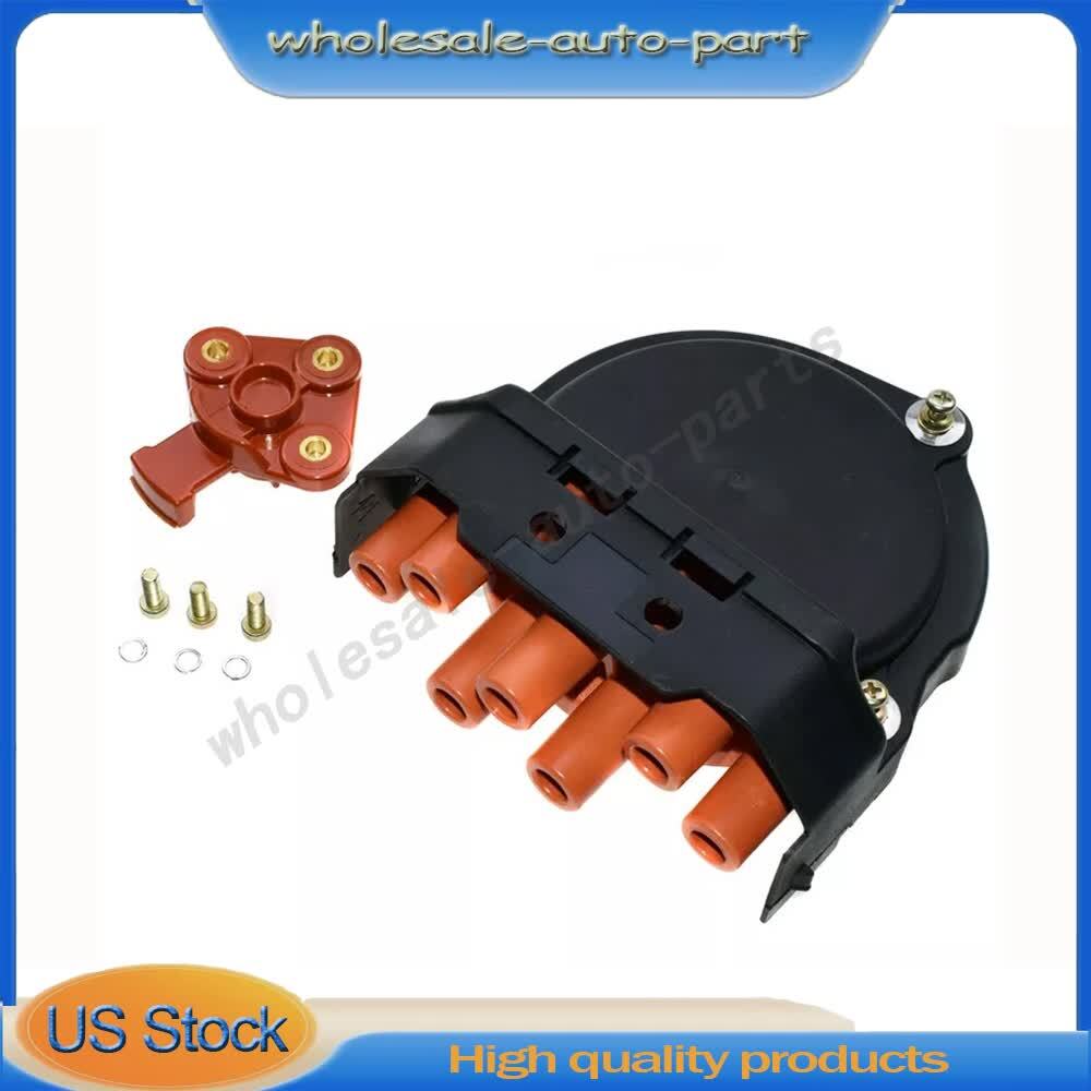 For BMW E23 E24 E28 E30 E31 E32 Distributor Cap&Rotor 12111725070 12111734110 US