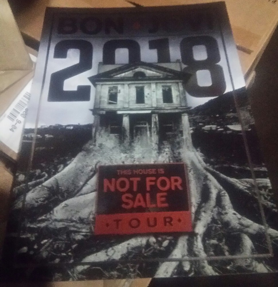 Bon Jovi 2018 Tour Book