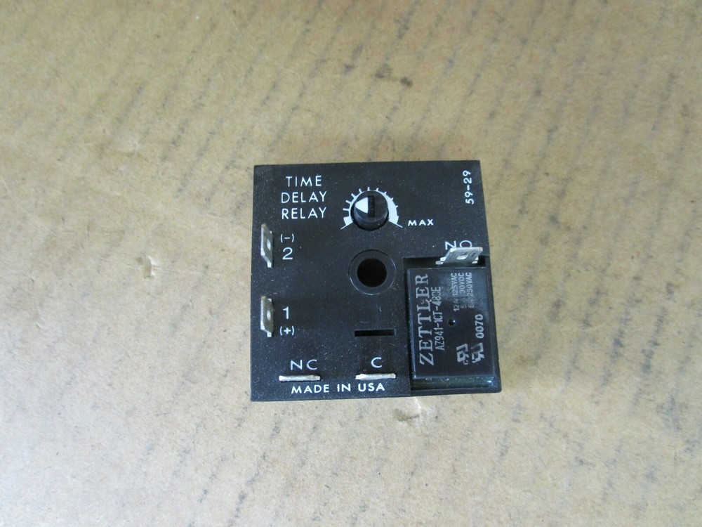 Enterlec Solid State Timer KRDM424 120 VAC 10 A Amp Used