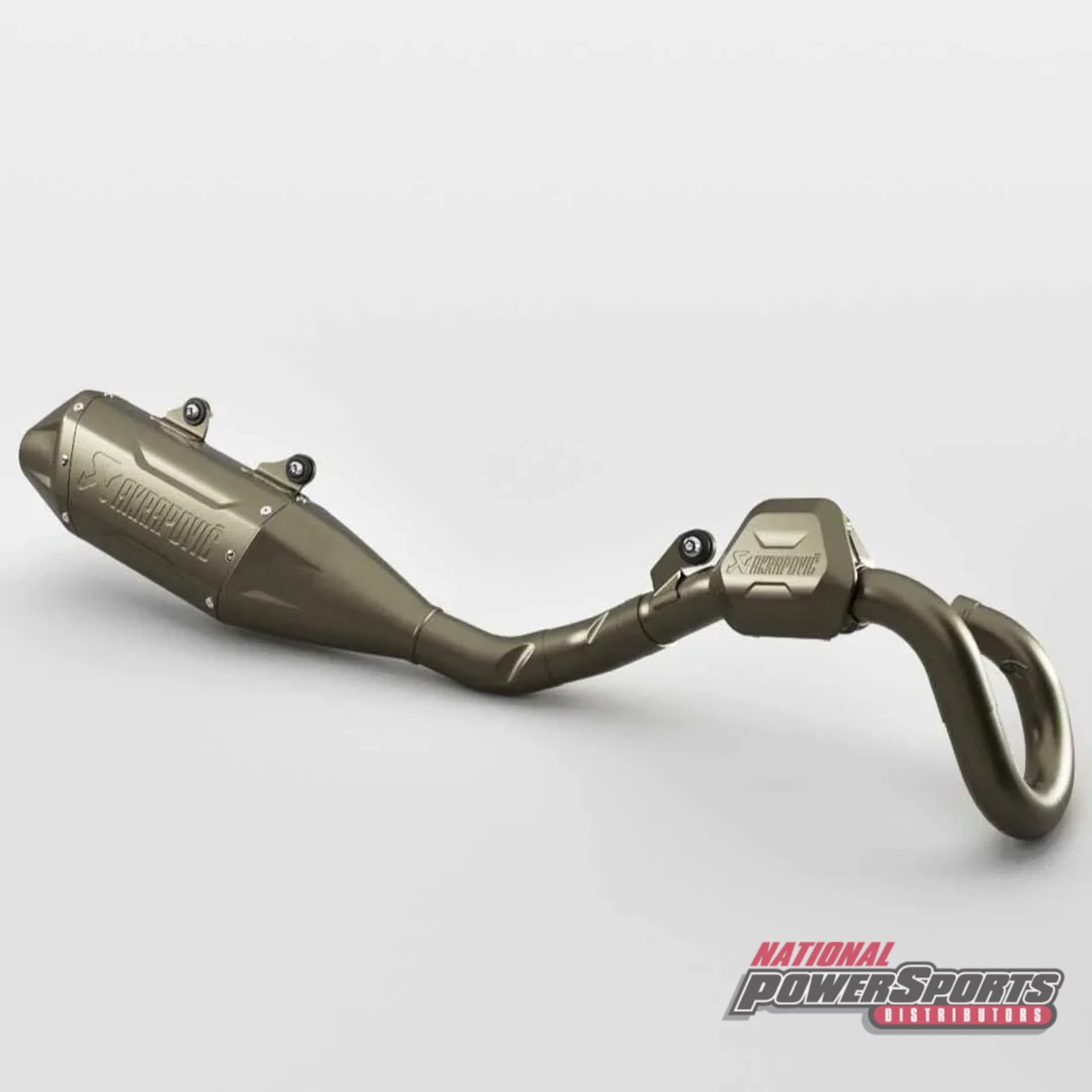 2024 - 2025 GENUINE TRIUMPH TF-250-X AKROPOVIČ ACCESSORY EXHAUST SYSTEM