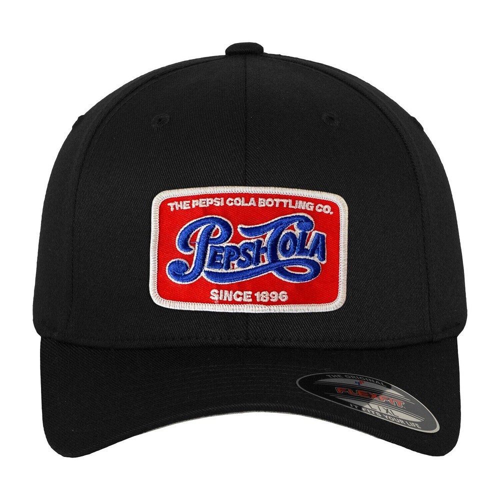 Licensed Pepsi - Retro Pepsi-Cola Patch Baseball Cap Flexfit