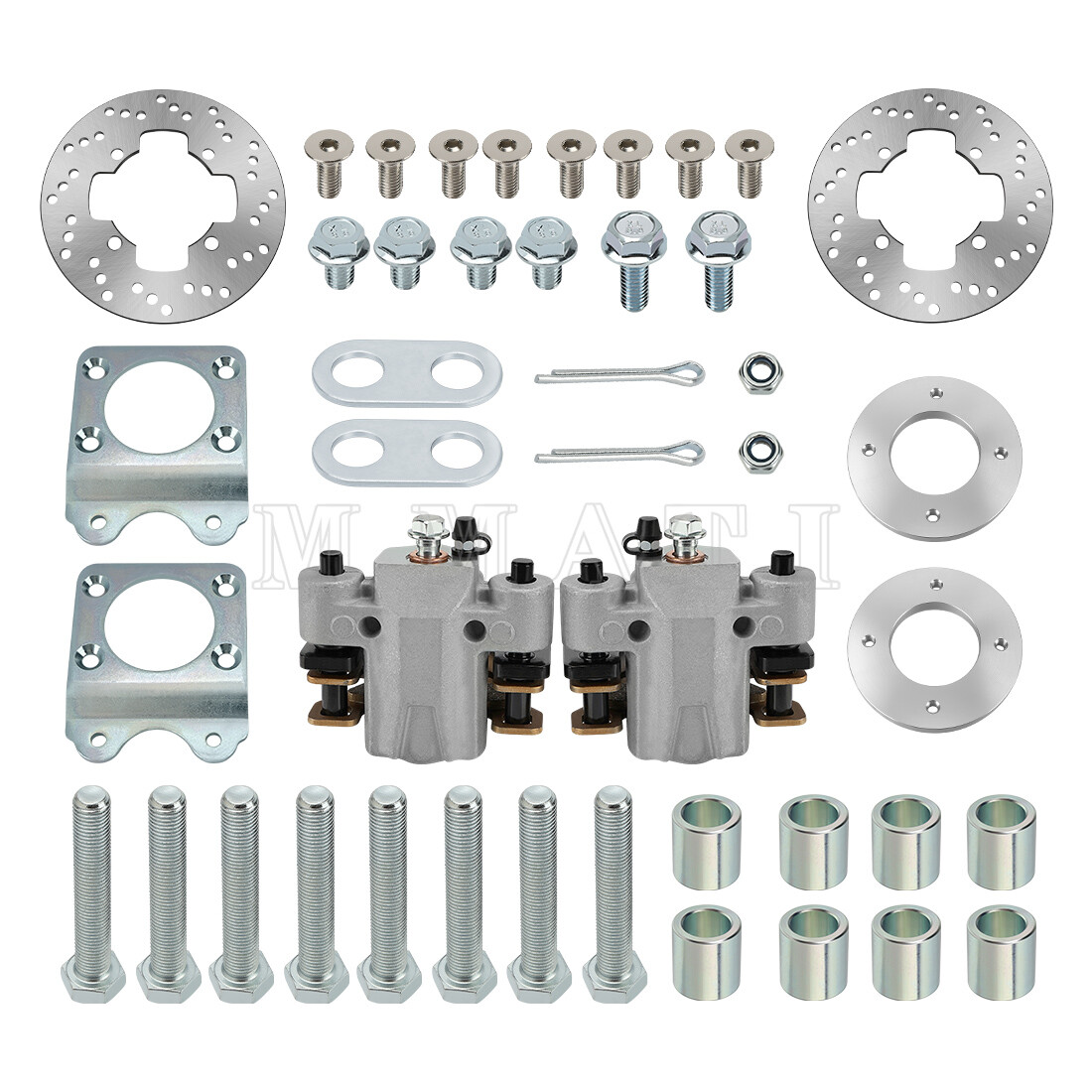 Front Disc Brake Conversion Kit for Honda Rancher 350 Rincon 650 TRX 2000-2006