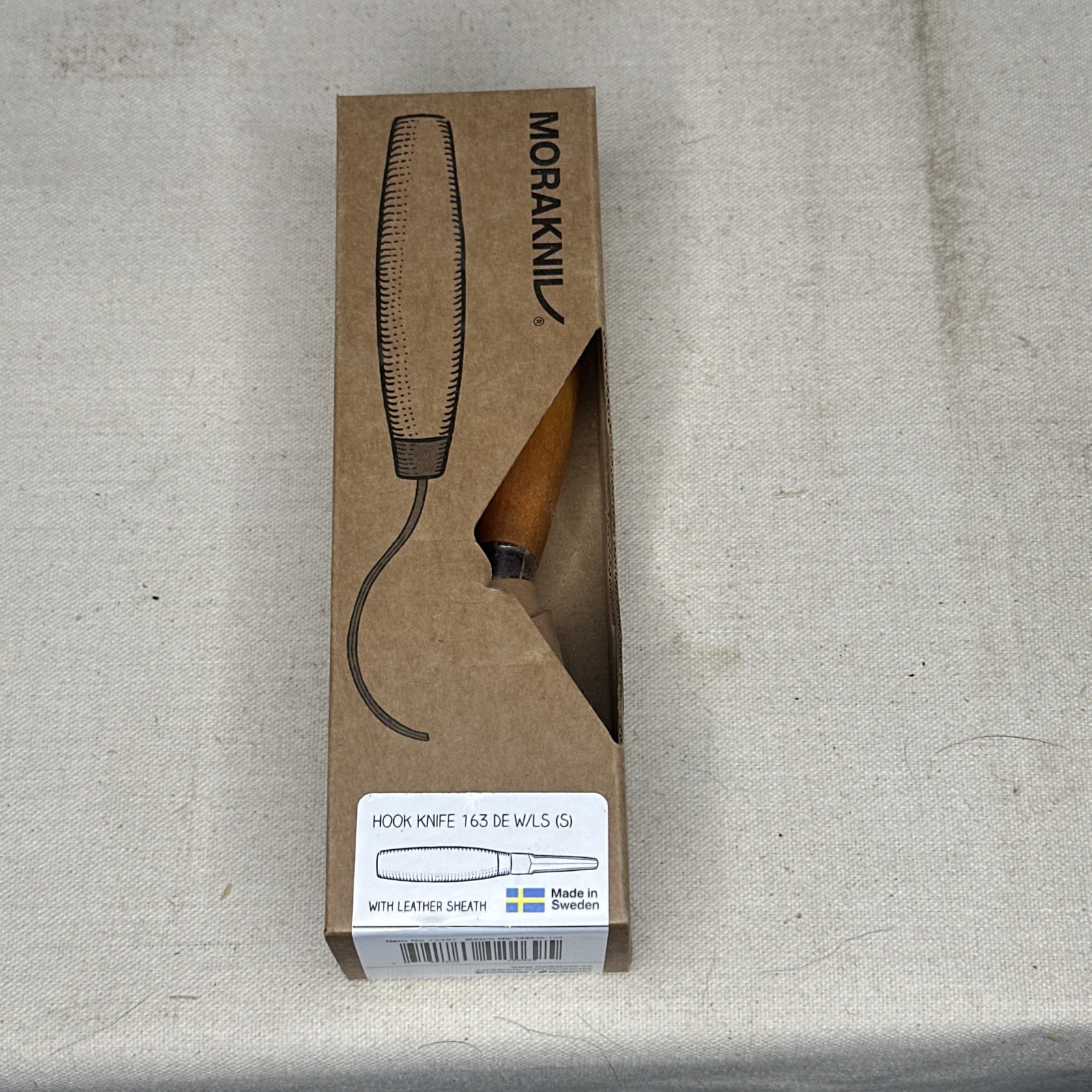 Mora Carving 163S Double Edge Stainless Steel # 13387