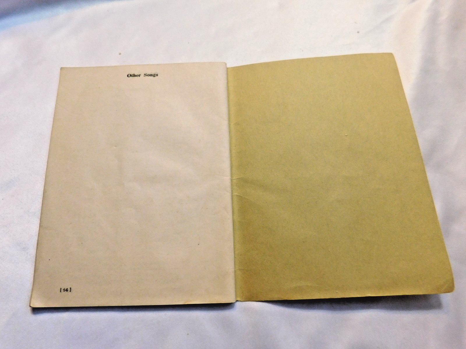 Vintage Army Song Book 1941 67 Songs with Lyrics