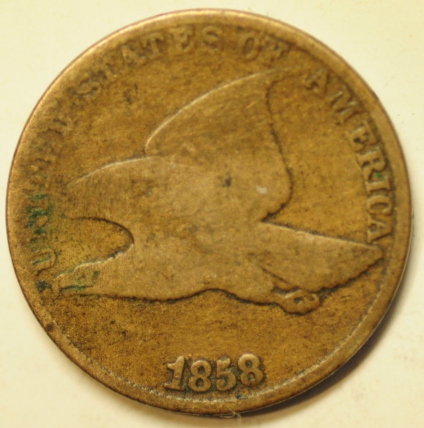 mw30208   Flying Eagle Cent 1858