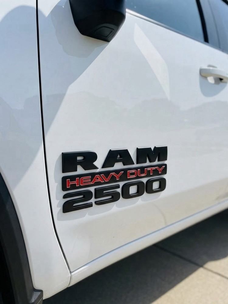 RAM 2500 Heavy Duty Blackout Badges 2 Pack