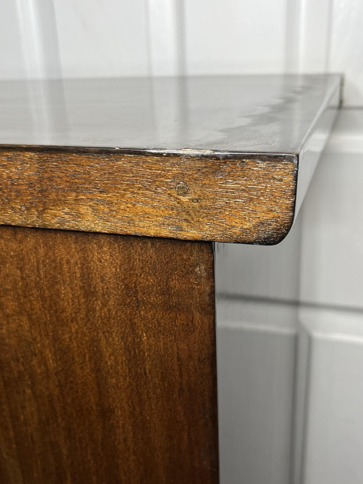 Antique 2 Piece Korean Elmwood Tansu Chest Hall Cabinet Asian Chest Of Drawers