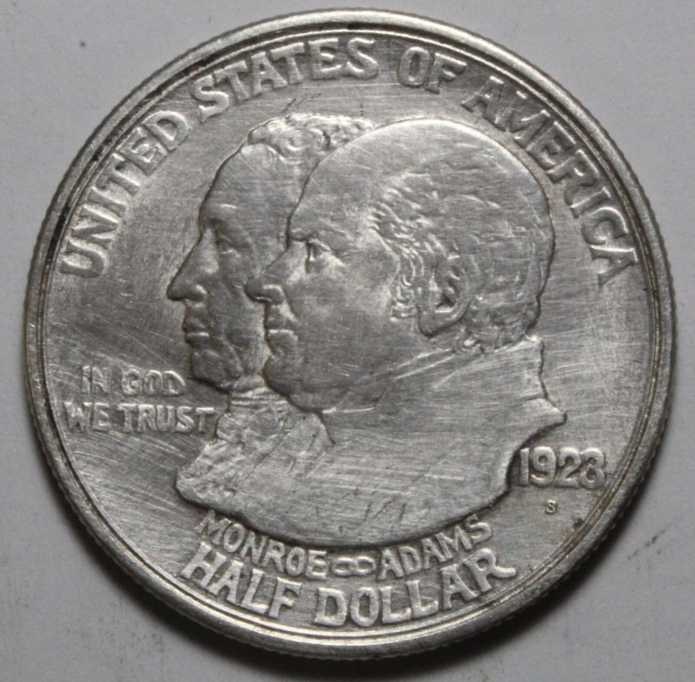 1923 S Monroe Doctrine Commemorative Half Dollar M1025