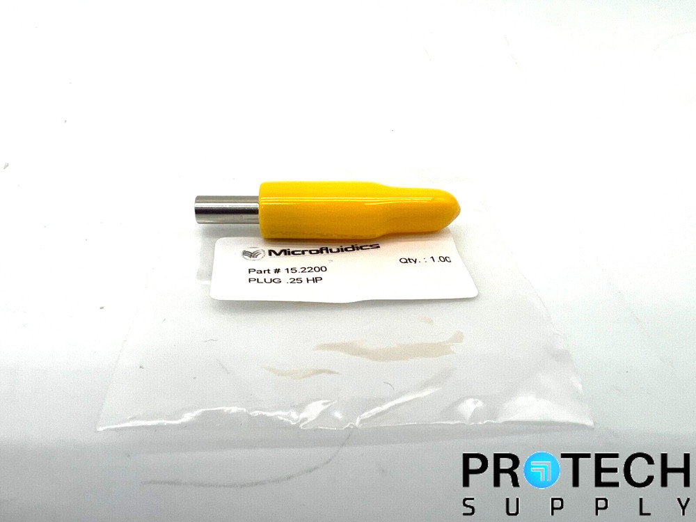 Microfluidics 15.2200 Plug .25HP NEW