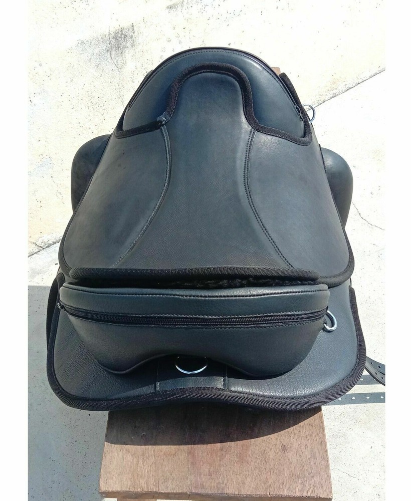 High Quality Genius New Bareback Leather Saddle Size 15"16"17"18"