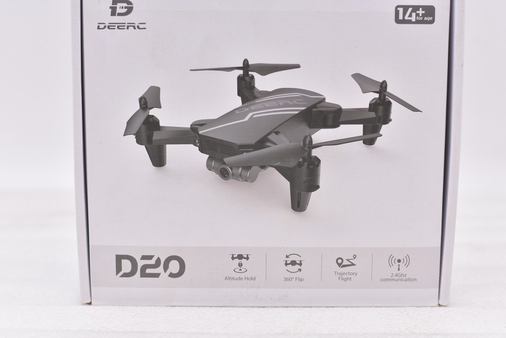 Deerc D20 Mini Drone w/ Camera - Black