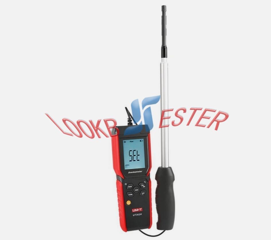UNI-T UT362H Hot Wire Anemometer Sensor Wind Velocity/Volume/Temperature Tester