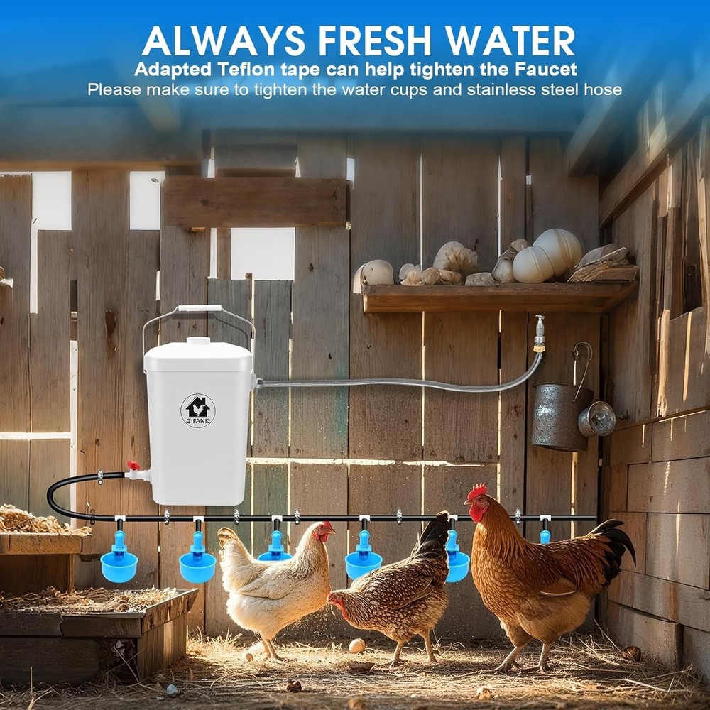 Automatic Chicken Waterer Blue 3G