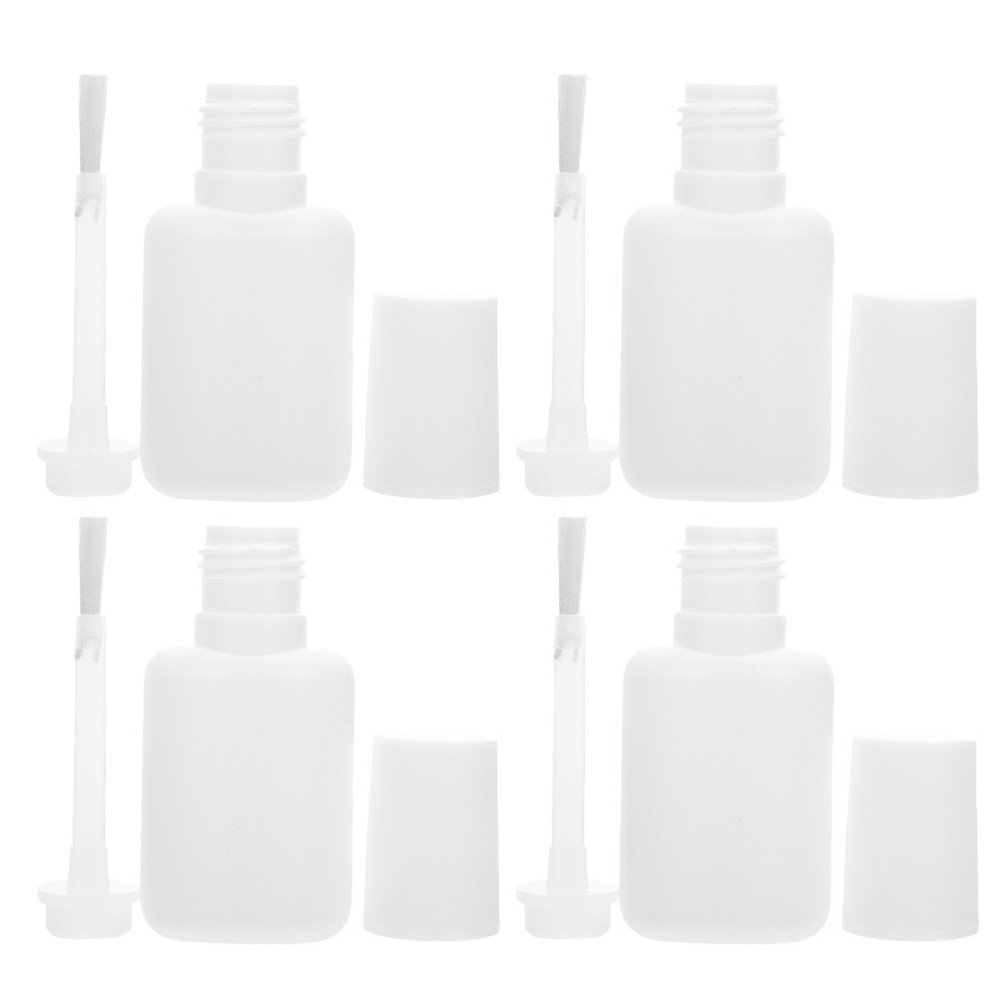 22 Pcs Sample Jars for Cosmetics Nail Bottles Liquid Empty Paint with Brush