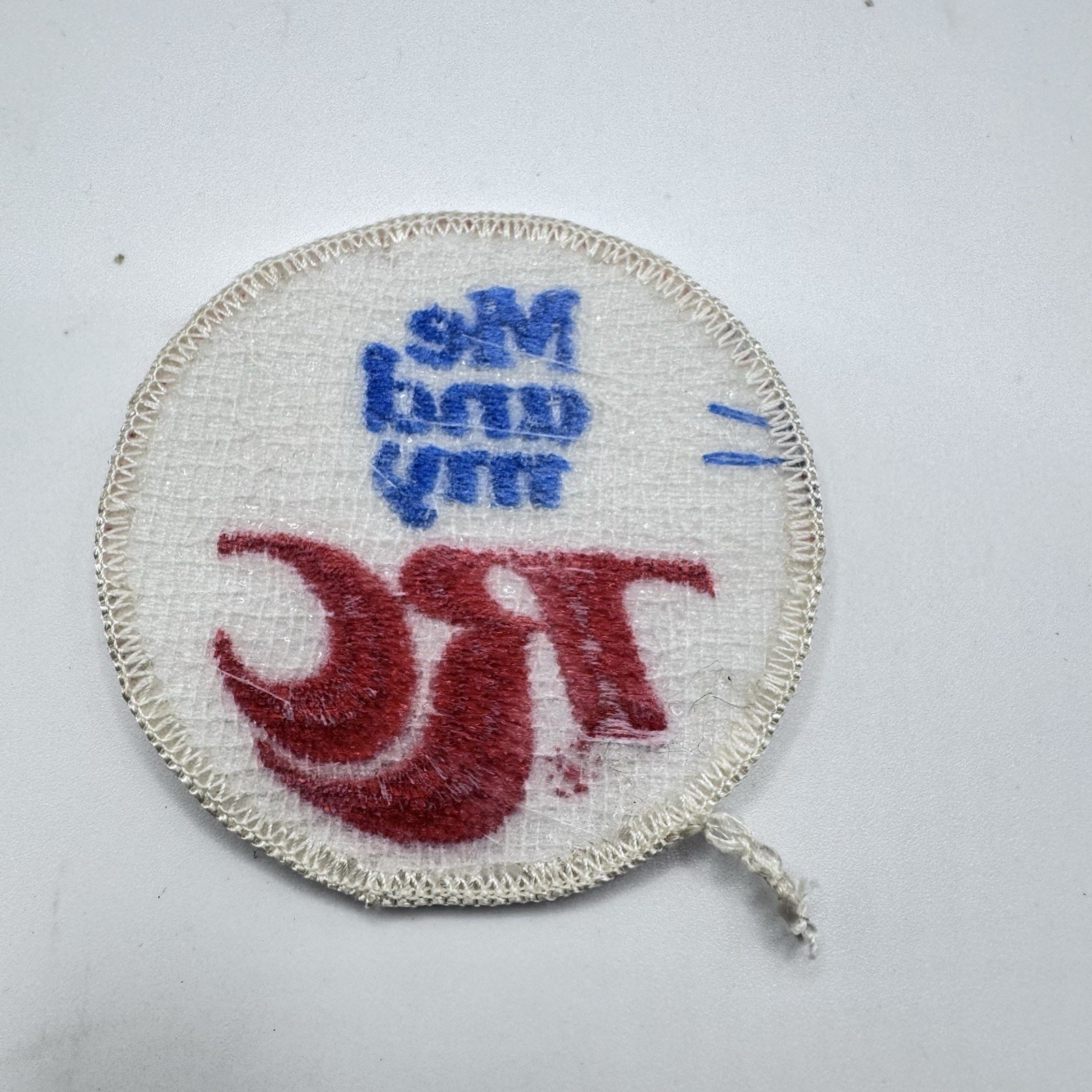 Vintage 70's Me and My RC Cola Soda Embroidered Sew on Patch 2.5"