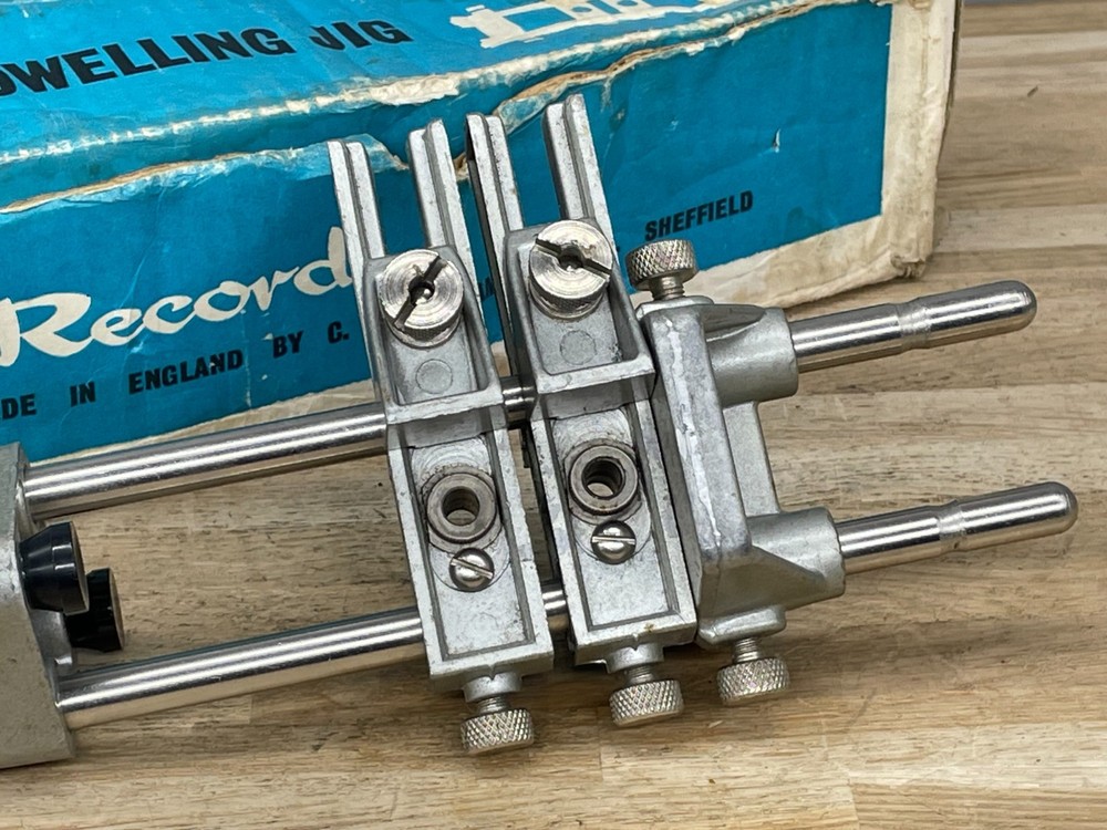 Record 148 Dowelling Jig & Box Woodworking Tool